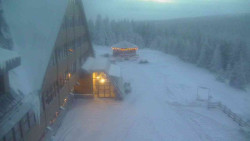 Parkoviště a hlavní vchod