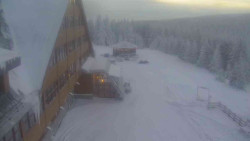 Parkoviště a hlavní vchod