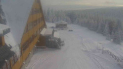 Parkoviště a hlavní vchod