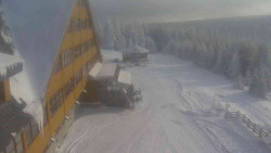 Parkoviště a hlavní vchod