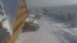 Parkoviště a hlavní vchod