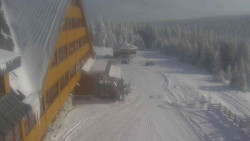 Parkoviště a hlavní vchod