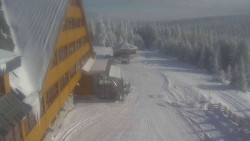 Parkoviště a hlavní vchod