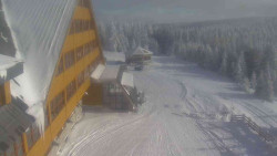 Parkoviště a hlavní vchod