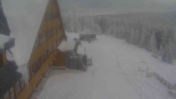 Parkoviště a hlavní vchod