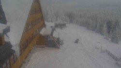 Parkoviště a hlavní vchod