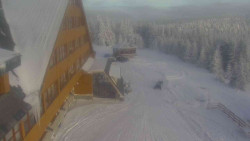 Parkoviště a hlavní vchod