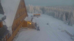 Parkoviště a hlavní vchod