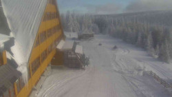 Parkoviště a hlavní vchod