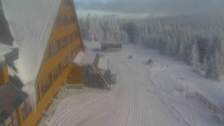 Parkoviště a hlavní vchod