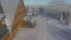 Parkoviště a hlavní vchod