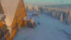 Parkoviště a hlavní vchod