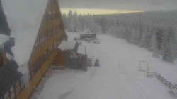 Parkoviště a hlavní vchod