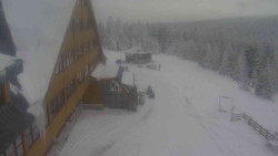 Parkoviště a hlavní vchod