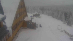 Parkoviště a hlavní vchod