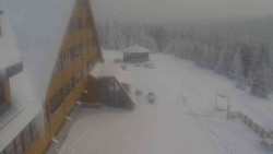 Parkoviště a hlavní vchod