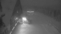 Parkoviště a hlavní vchod