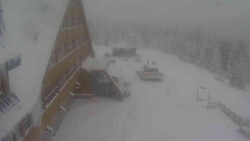 Parkoviště a hlavní vchod