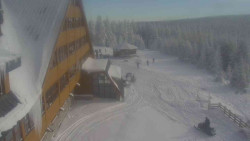 Parkoviště a hlavní vchod