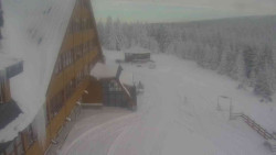 Parkoviště a hlavní vchod