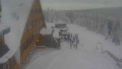 Parkoviště a hlavní vchod