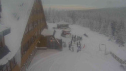 Parkoviště a hlavní vchod