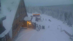 Parkoviště a hlavní vchod