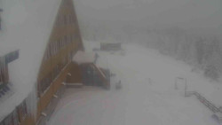 Parkoviště a hlavní vchod