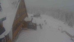 Parkoviště a hlavní vchod