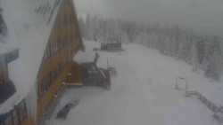 Parkoviště a hlavní vchod