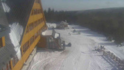 Parkoviště a hlavní vchod