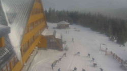 Parkoviště a hlavní vchod