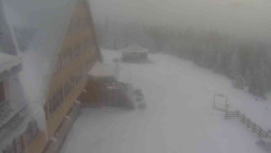 Parkoviště a hlavní vchod