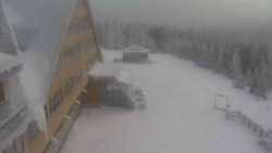 Parkoviště a hlavní vchod