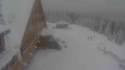 Parkoviště a hlavní vchod