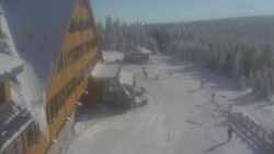 Parkoviště a hlavní vchod