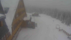 Parkoviště a hlavní vchod