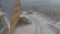 Parkoviště a hlavní vchod