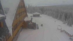 Parkoviště a hlavní vchod