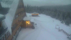 Parkoviště a hlavní vchod