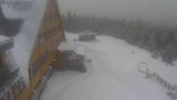 Parkoviště a hlavní vchod