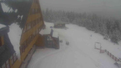 Parkoviště a hlavní vchod