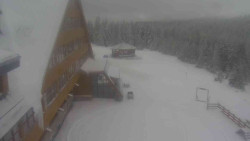 Parkoviště a hlavní vchod