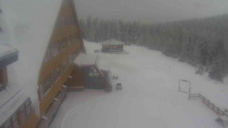 Parkoviště a hlavní vchod