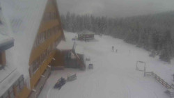 Parkoviště a hlavní vchod