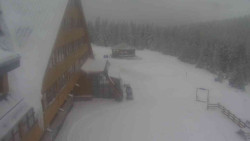 Parkoviště a hlavní vchod