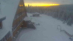 Parkoviště a hlavní vchod