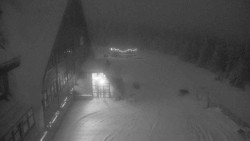 Parkoviště a hlavní vchod