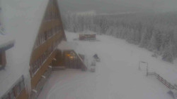 Parkoviště a hlavní vchod