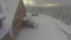 Parkoviště a hlavní vchod